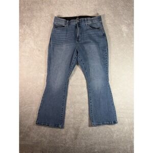 lularoe cropped boot cut jeans womens 36‎